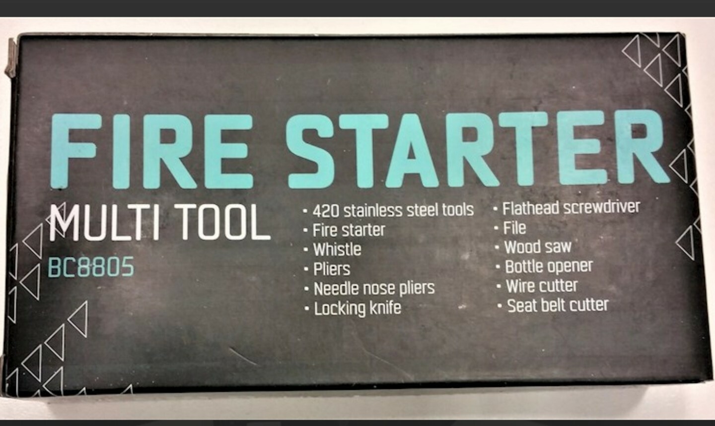 Basecamp Firestarter 11- in 1- 420 Stainless Steel multi tool