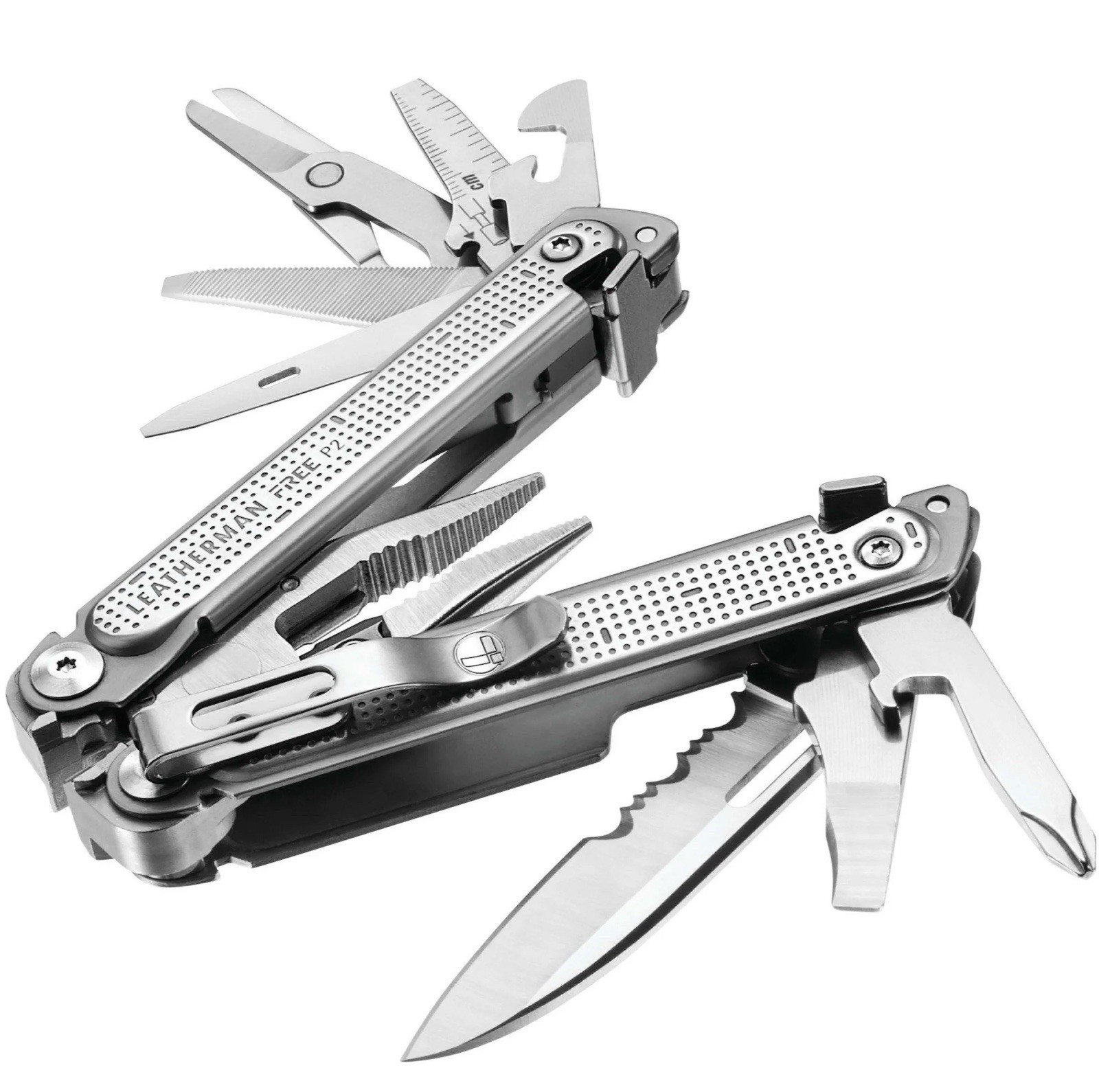 Leatherman FREE P2 Stainless Multi-Tool w/ Sheath [NEW IN BOX]