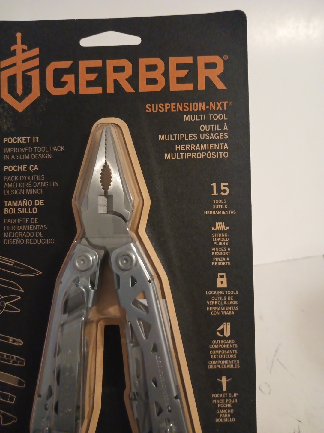 GERBER SUSPENSION NXT STAINLESS STEEL MULTI TOOL 15 TOOLS IN 1-BRAND NEW SEALED