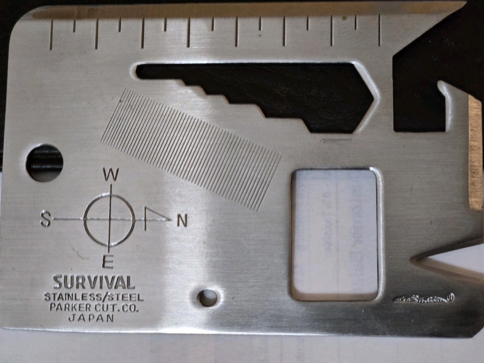 This pair of Survival tools multiple purposes one is Parker Cut Co. other unbran