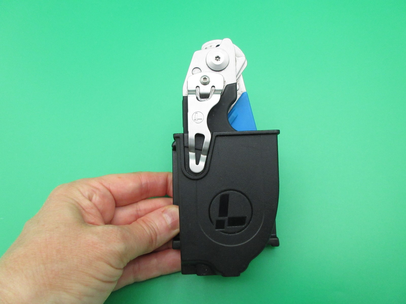 Leatherman Raptor Rescue Emergency Shears Tool Hook w/ Sheath USA Blue Black