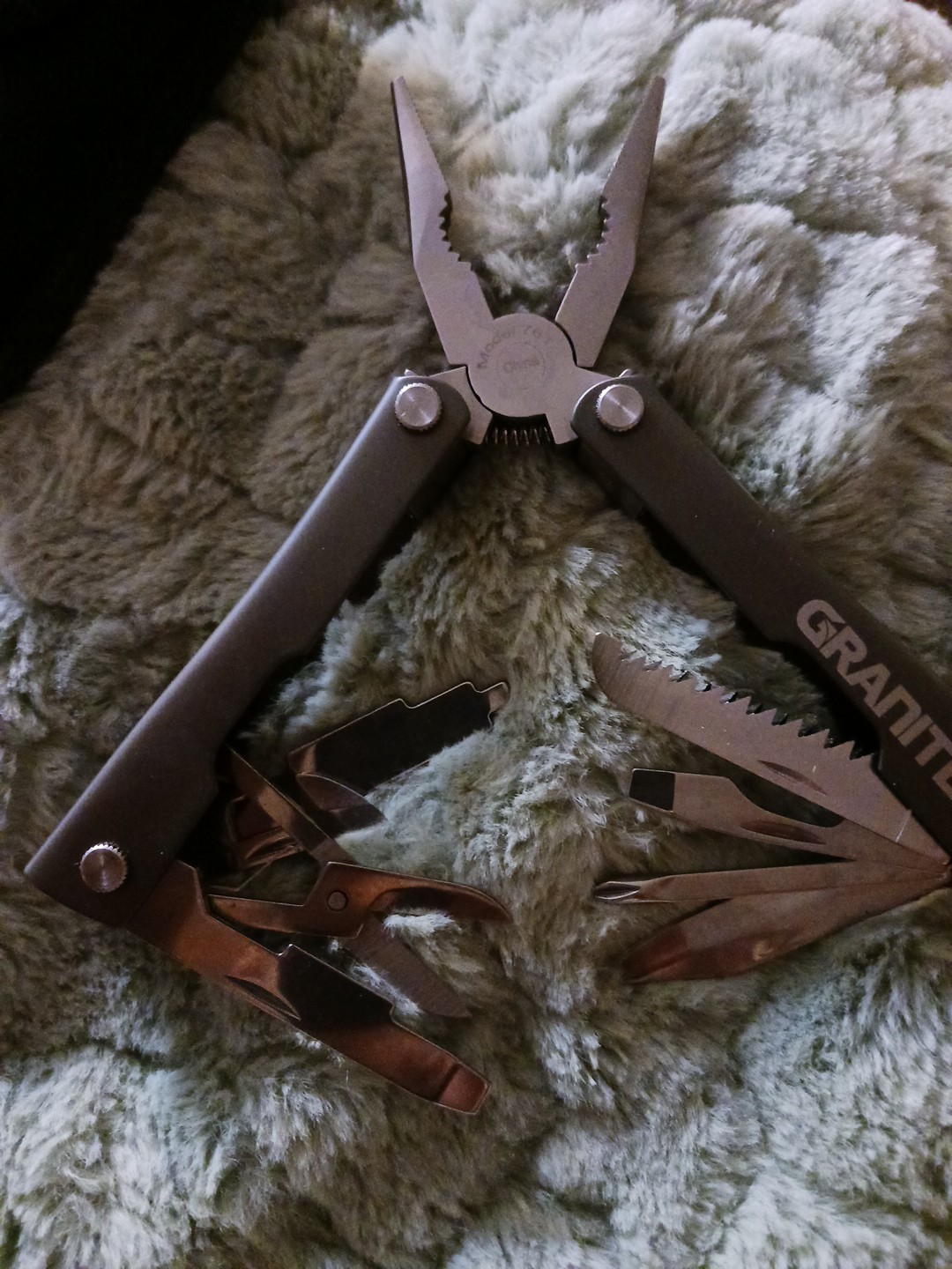 Browning Multitool Model 761 Similar To Leatherman Tool Includes Sheath