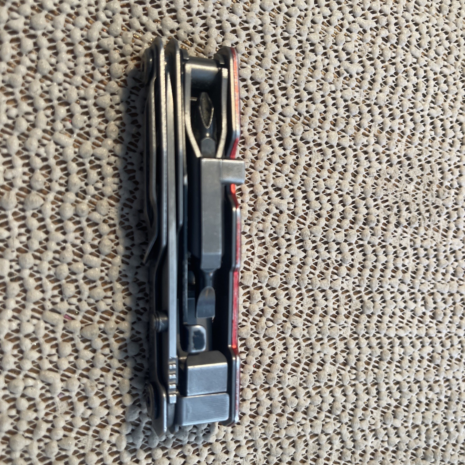 True Titanium Block Multi Tool 5-in-1 Utility Knife, Screwdriver, Bottle Open
