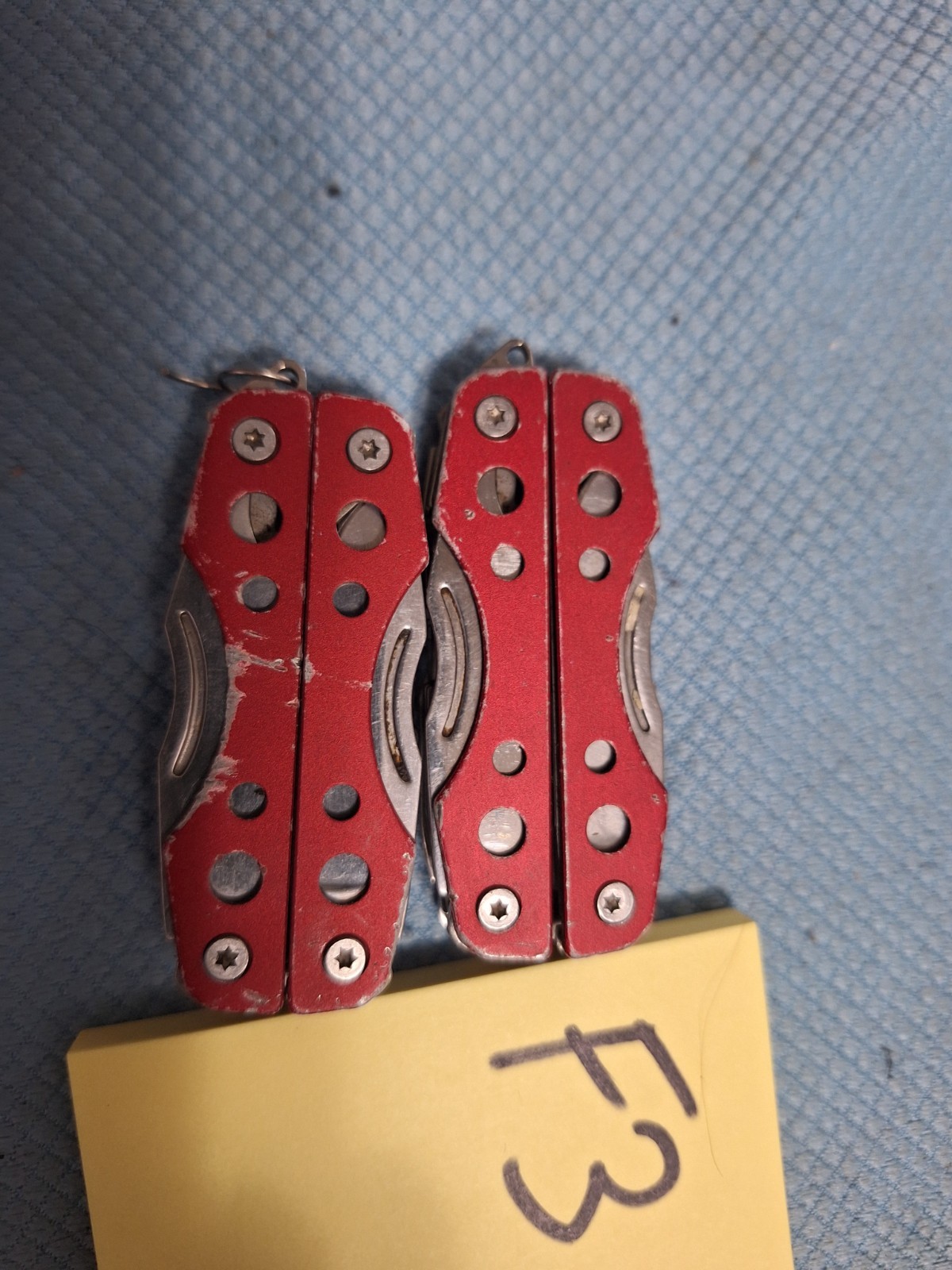 2 Gerber MINI CLUTCH MULTI TOOLS Red LOT F3