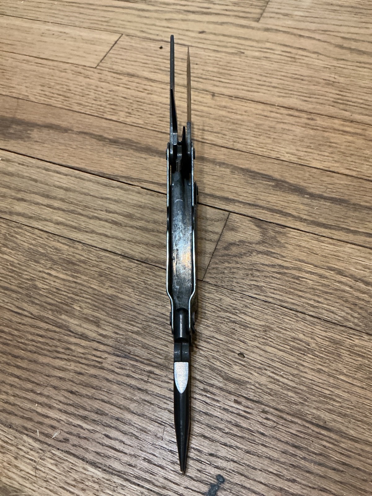 Leatherman Super Tool black oxide with leather sheath, USA made, original