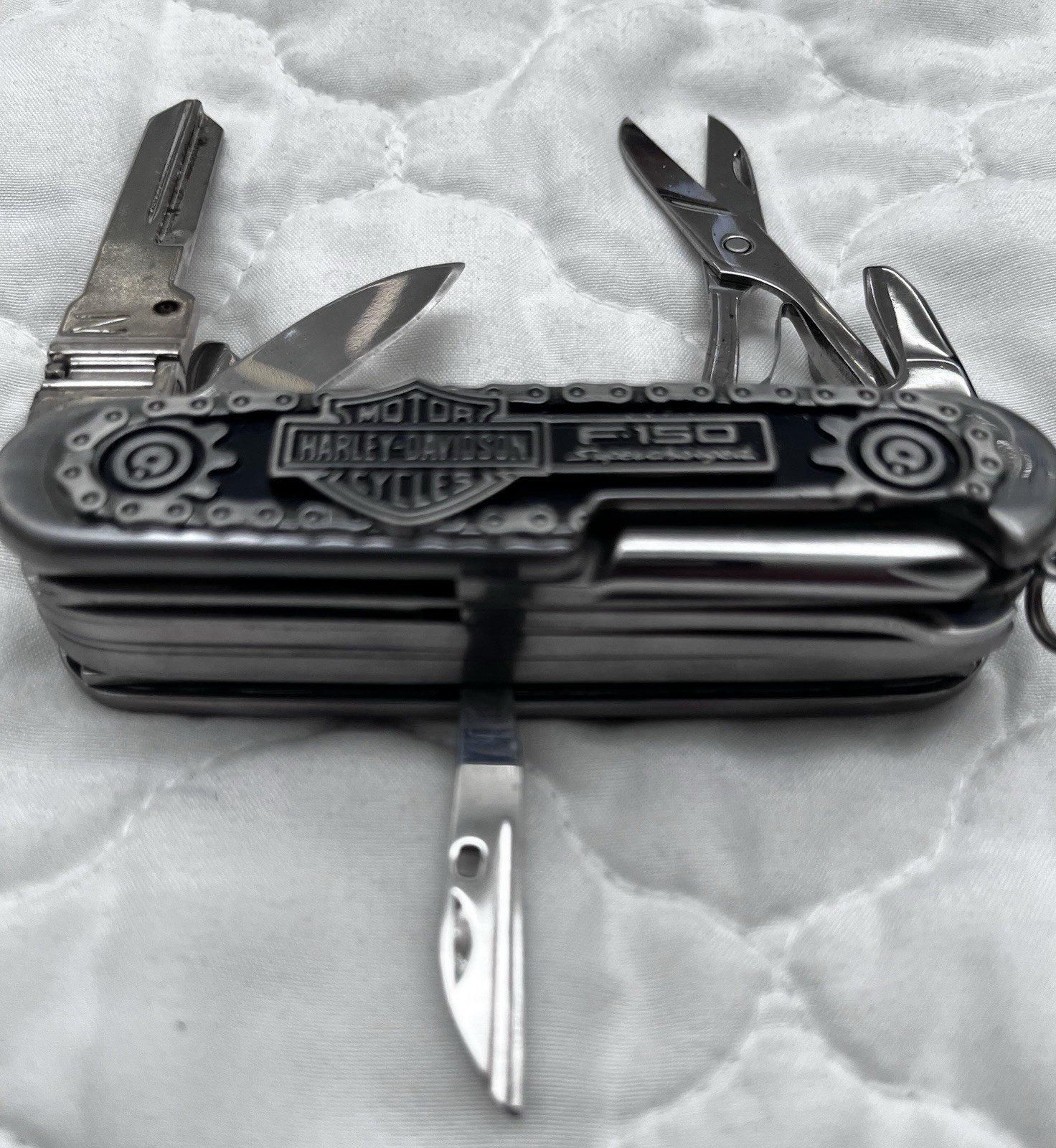 Harley-Davidson F-150 Supercharged Multi-Tool Stainless Steel 7 Tools