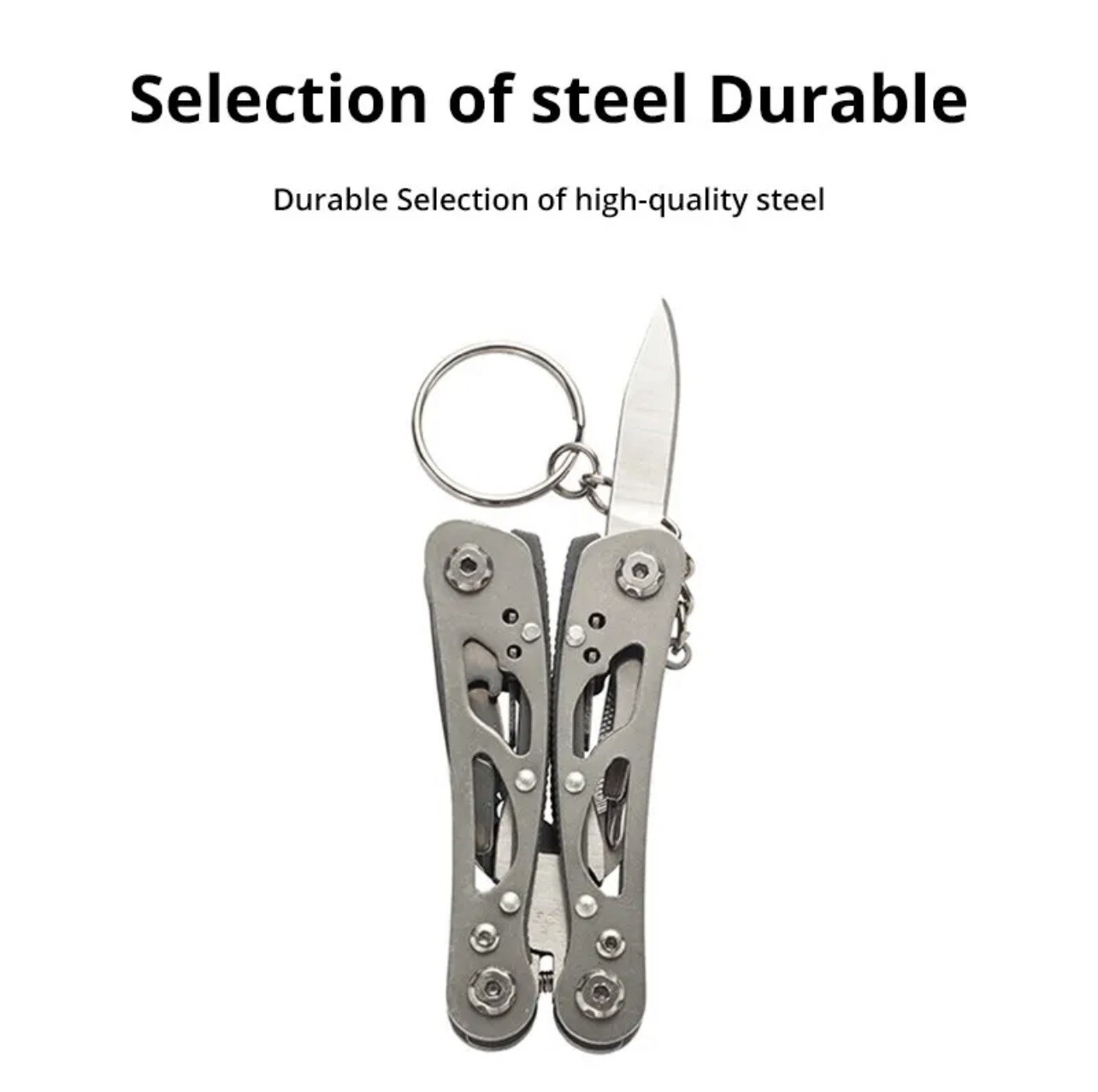 Multi Tool Pliers Portable Outdoor Survival Compact Folding Pocket Knife