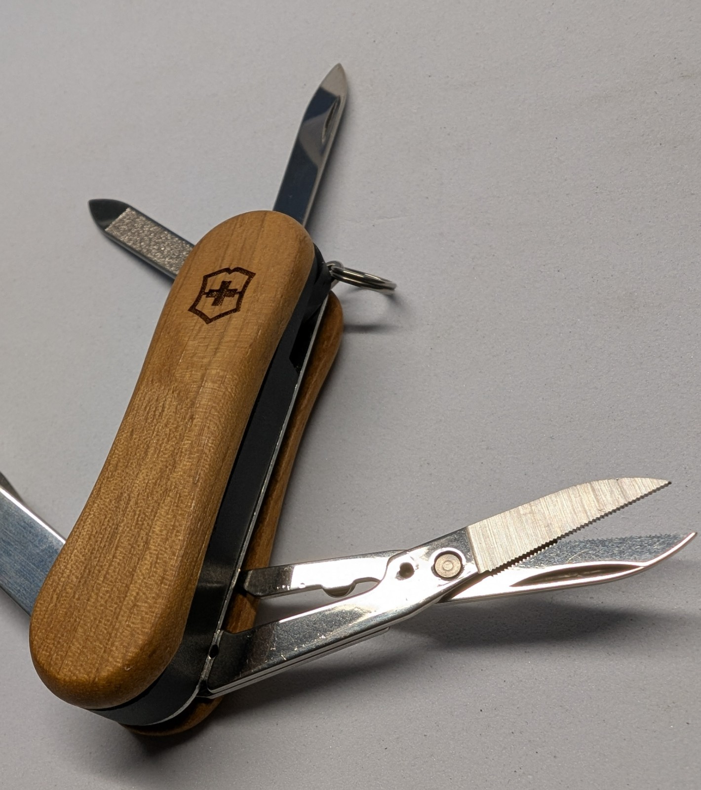 Victorinox Swiss Army knife NAIL CLIPPER WOOD 1 NEW in original box Sold by each