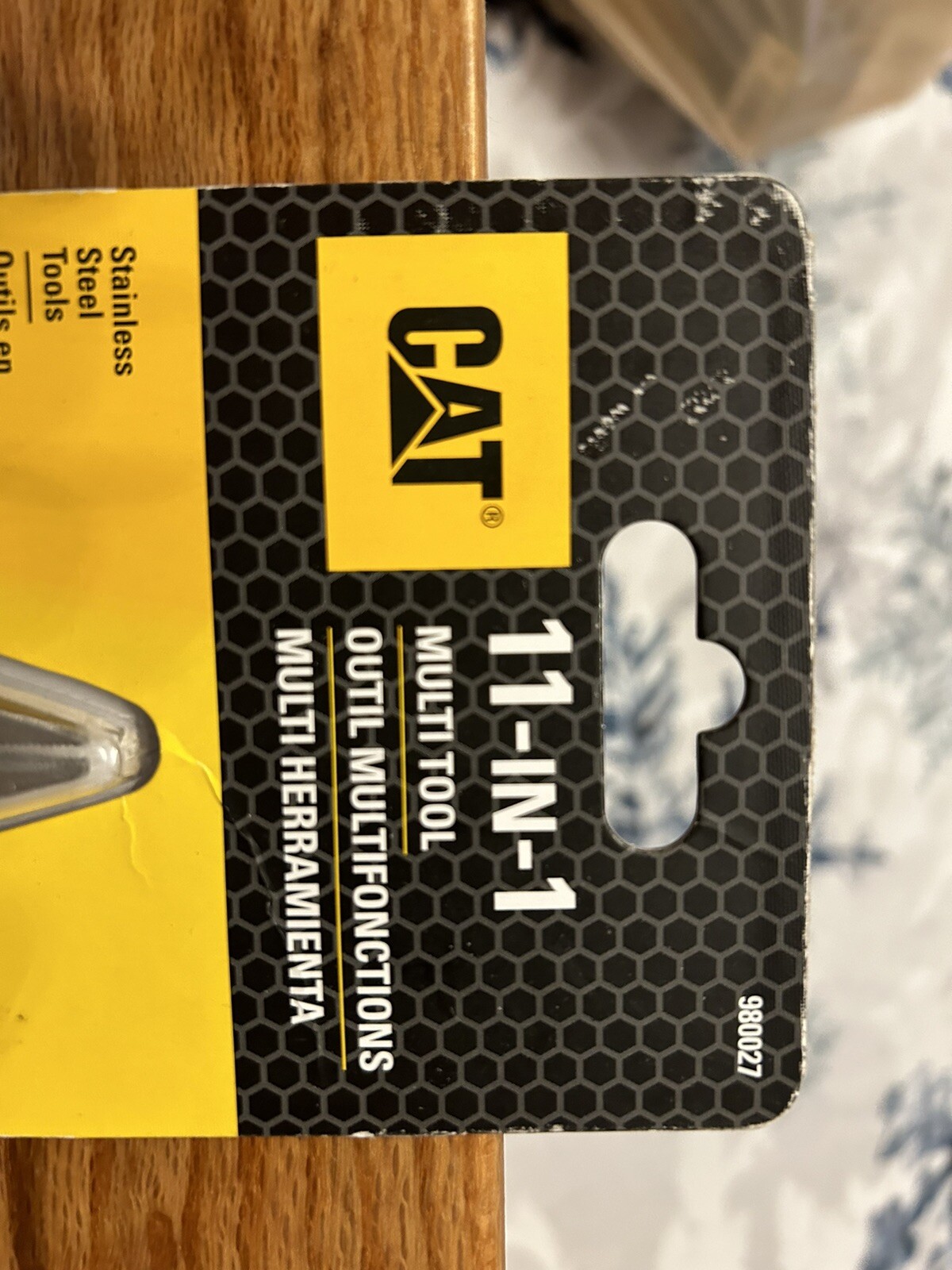 NIB CAT 11-in-1 Multi Tool with Caterpillar Yellow & Black handles. Great Gift!!