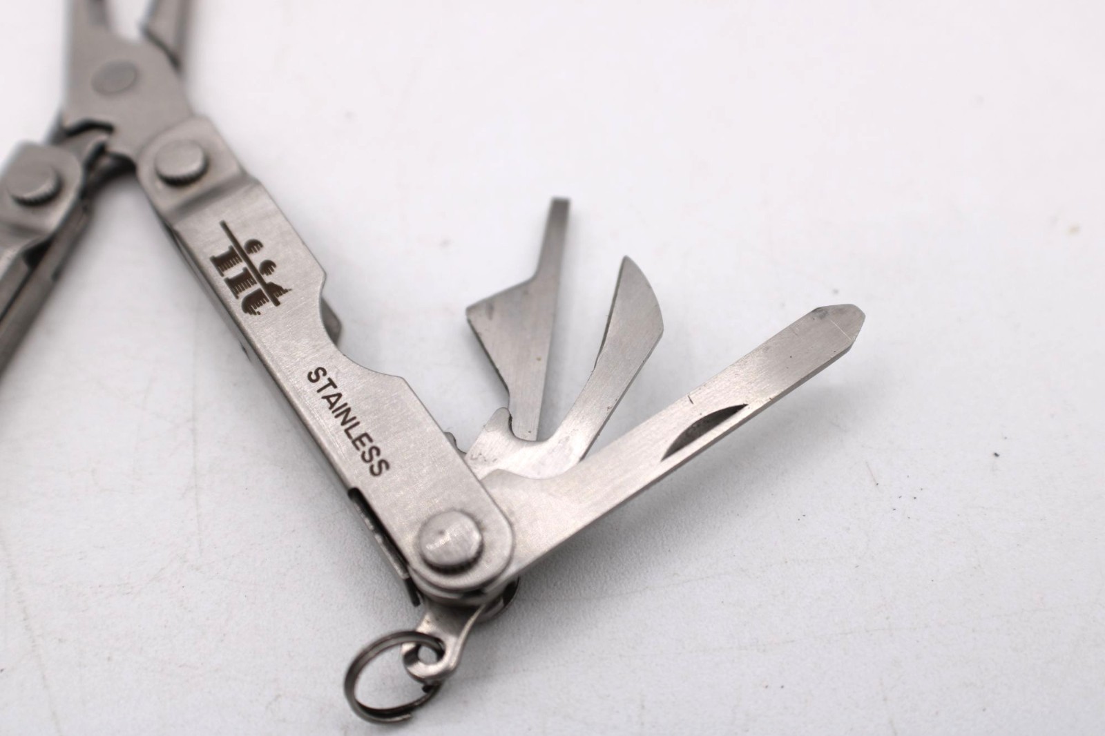 Stainless Multi-Tool Plier Scissor Screwdriver Belt Pouch Utility Pocket Small
