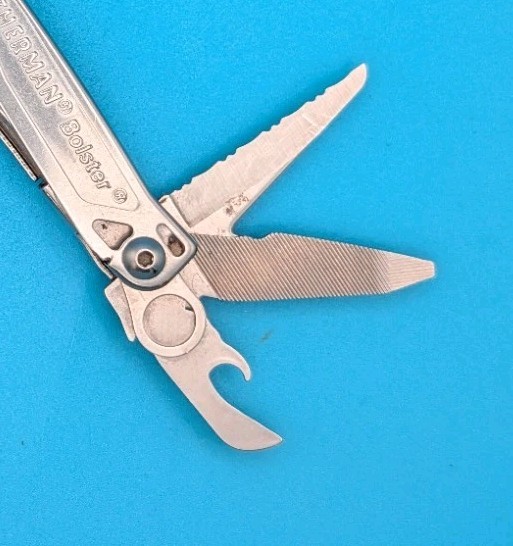 Leatherman Bolster 13 Tool Stainless Steel Multi-Tool!