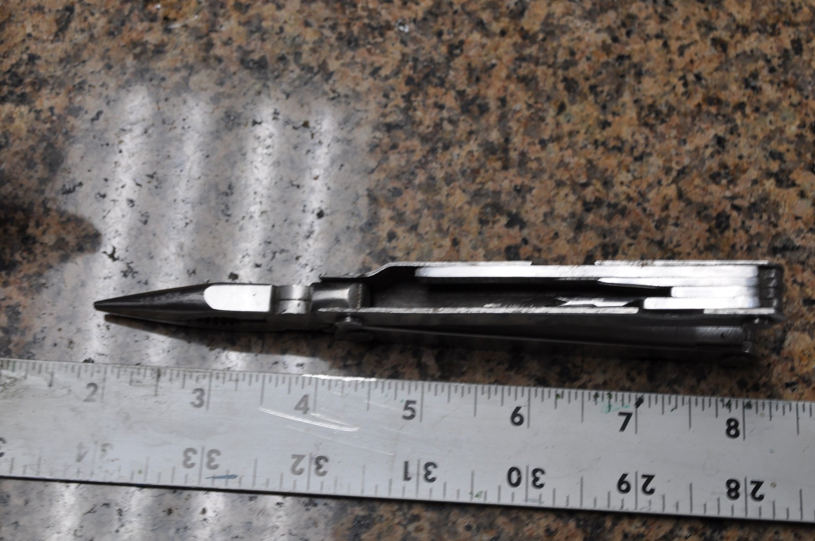 Vintage Great Neck Multi Pocket Tool 9 in 1, all stainless used see pictures