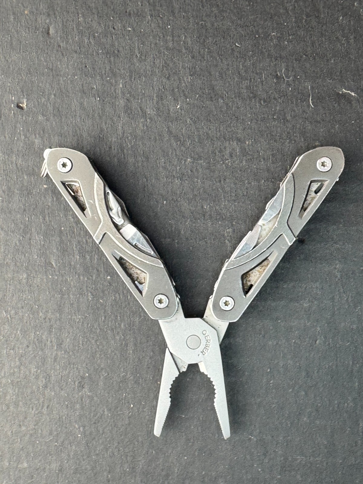 Gerber Compact Mini Suspension Pliers Multitool Folding Pocket Keychain Knife