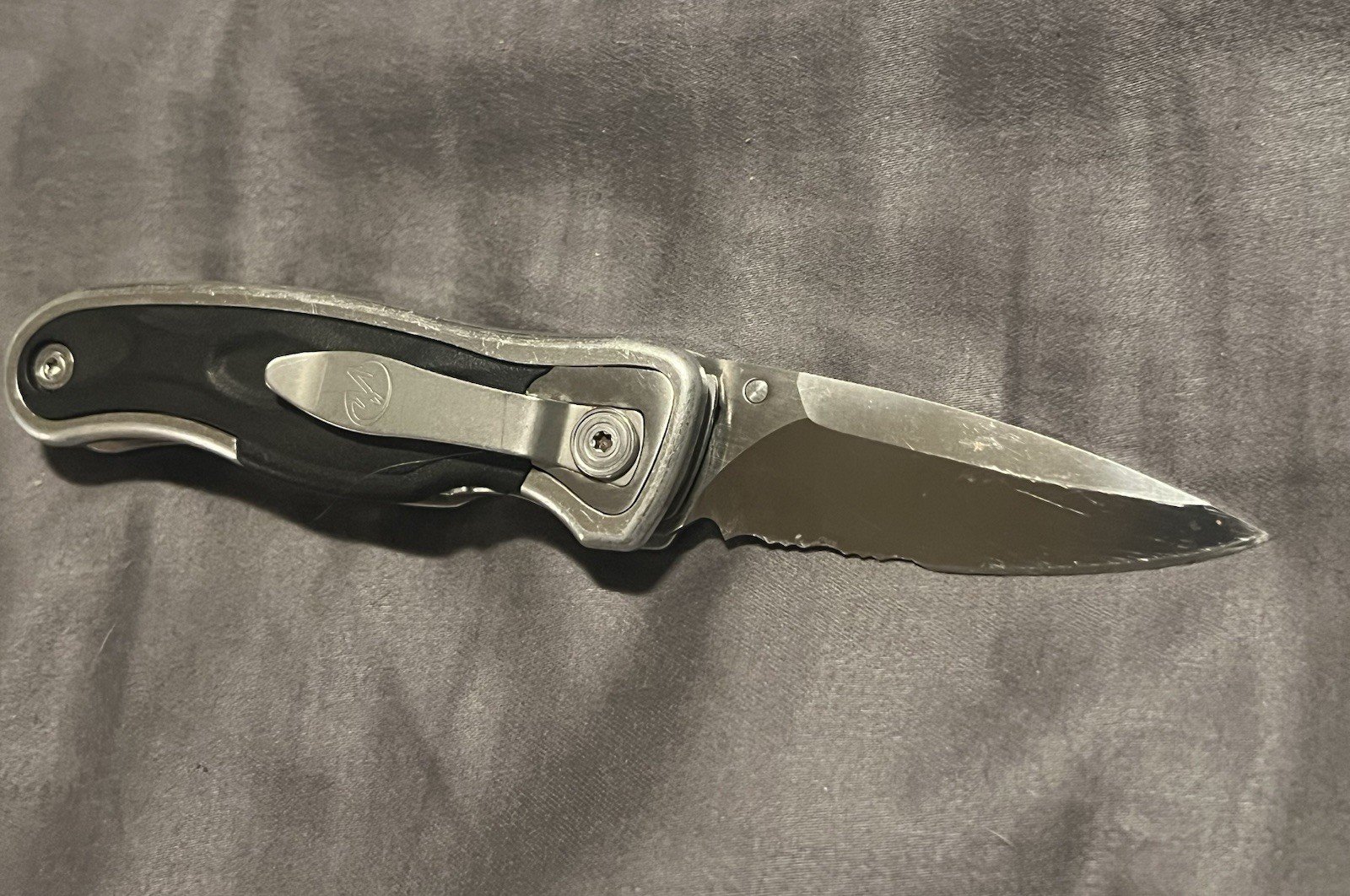 RARE Discontinued Leatherman E306X Knife Bit Holder Driver Caribiner Bottle