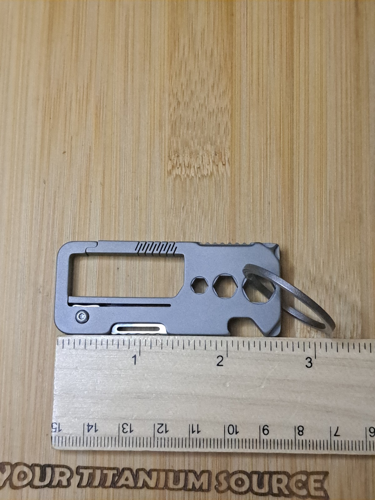 EDC Titanium Carabiner Multi-Tool