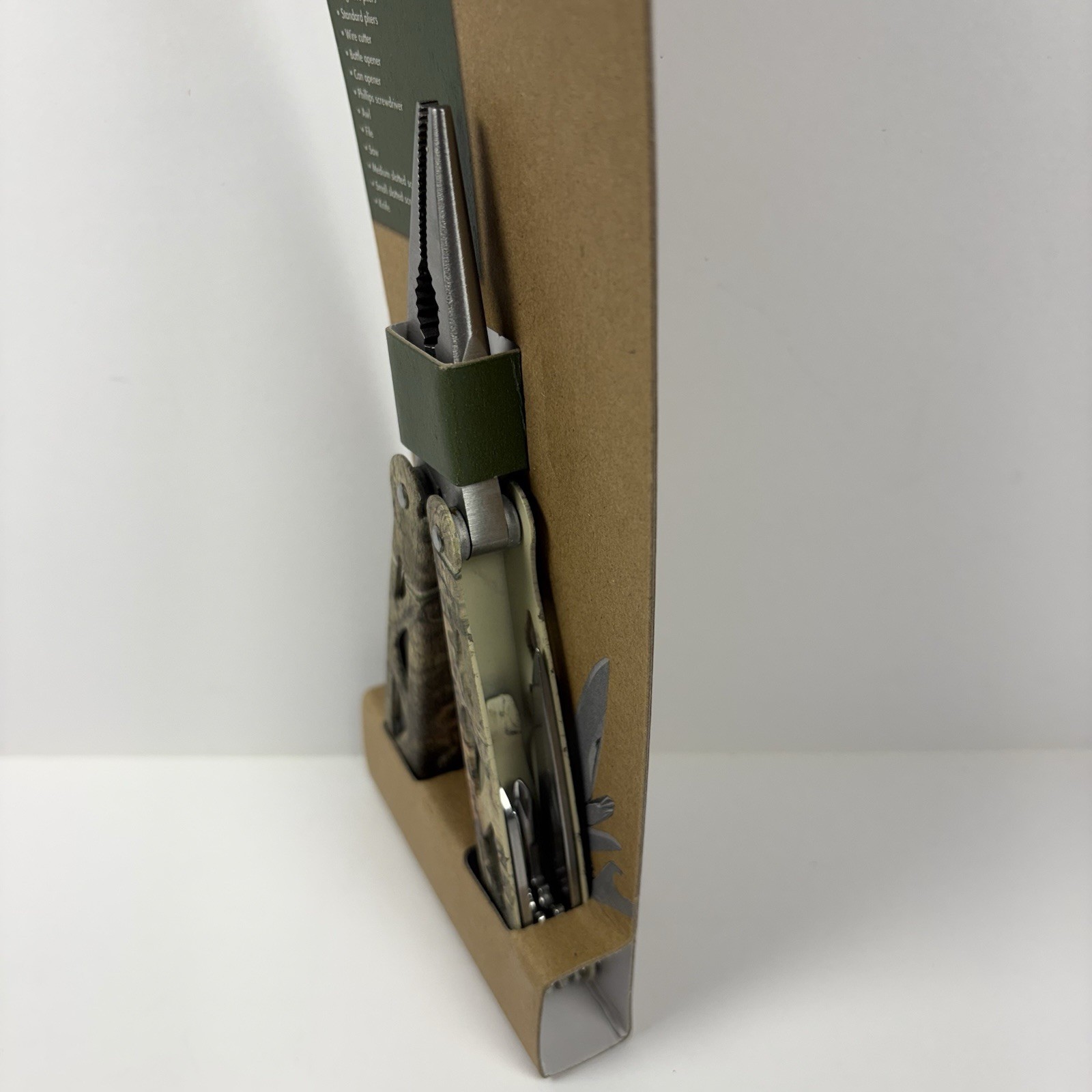 Ozark Trail 12-in-1 MultiTool Camo New Camping Knife Multi Tool 6119