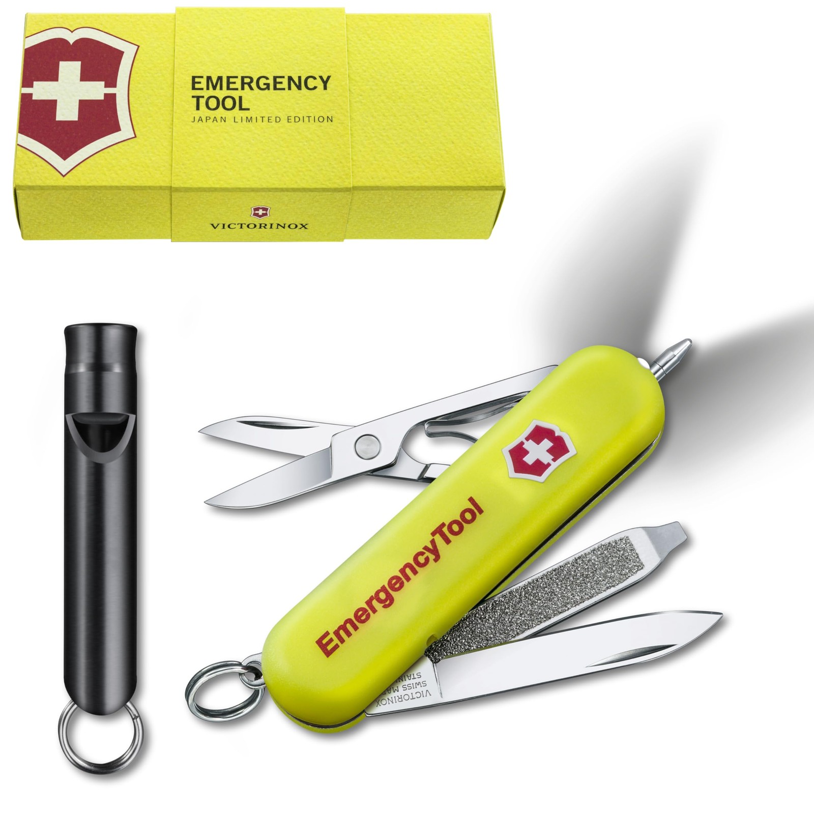Victorinox Signature Lite Yellow Knife Whistle LED Emergency Tool 2025 JP