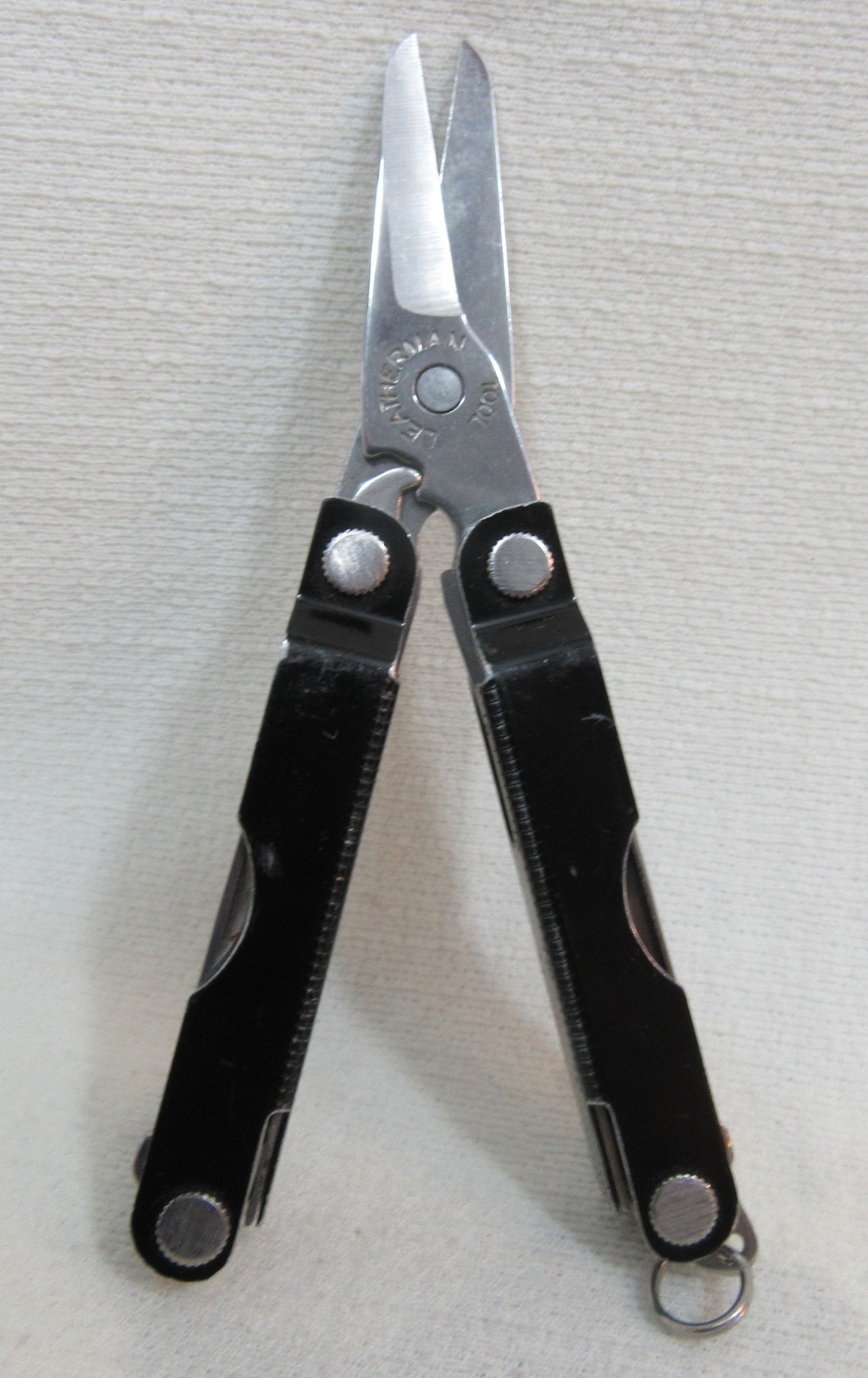 Leatherman Micra Multi-Tool, Knife, Scissors, Key Ring, Black Inscribed