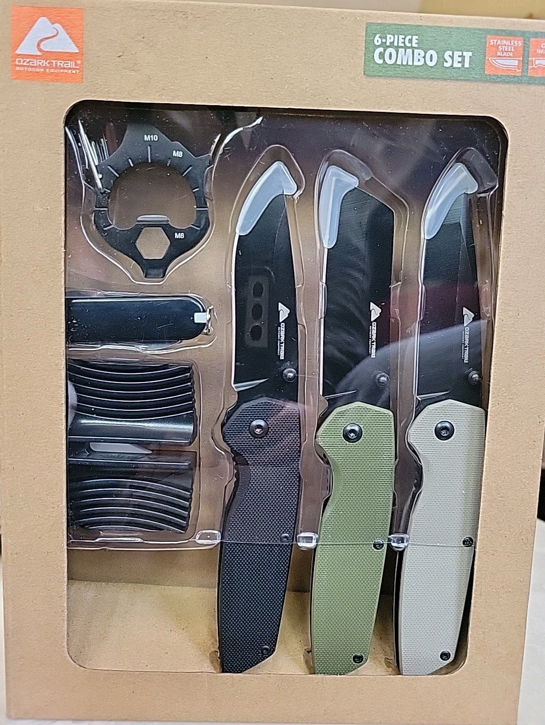 OZARK TRAIL OUTDOOR EQUIPMENT 6-PIECE COMBO SET NEW IN BOX
