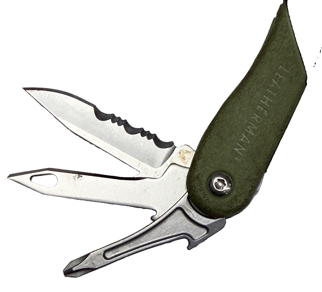 Leatherman Vista Hybrid Pruner hunting multi tool knife Excellent Condition