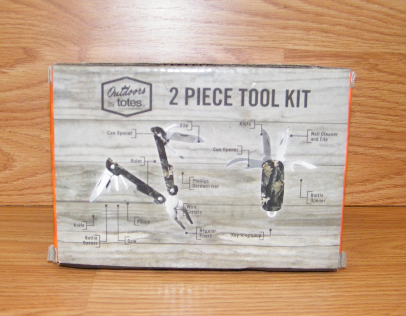 Outdoors by Totes 2 Piece Tool Set – Professional Quality Blue Pocket Knife *NEW