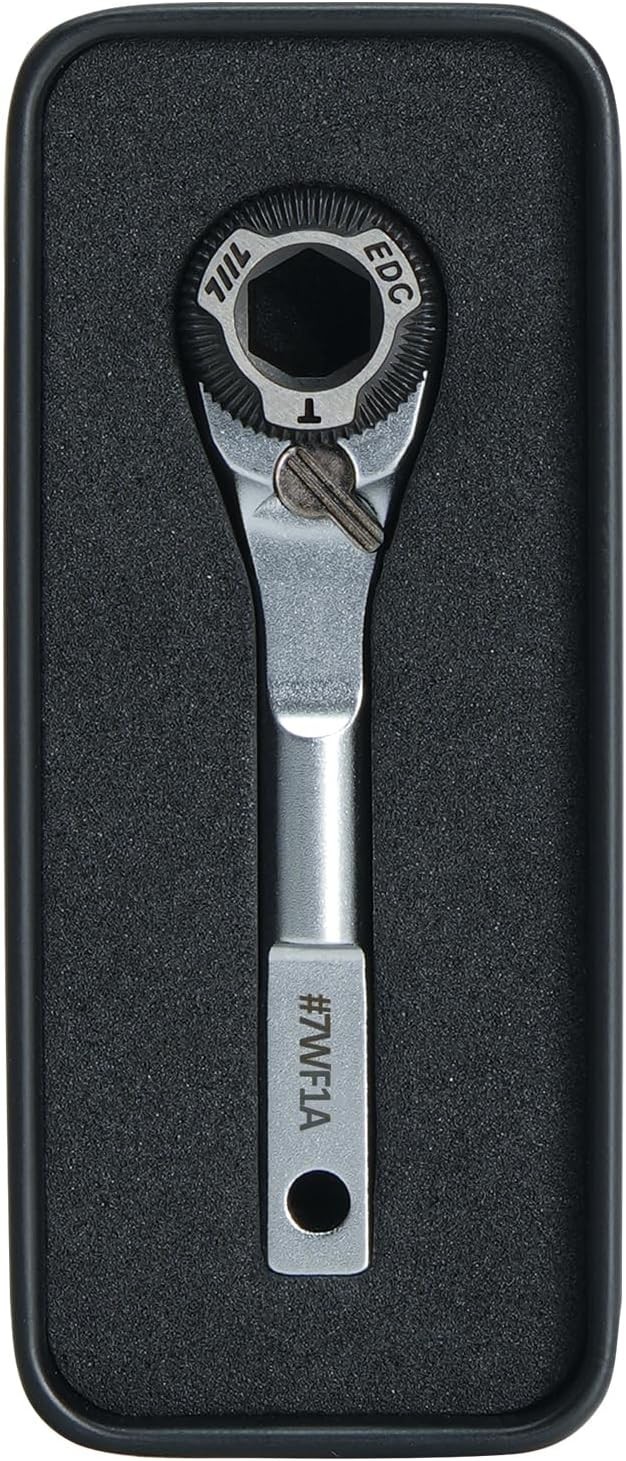 711L EDC Ratchet Wrench for Leatherman Multitools MK2 – Compact Flat End Screwdr