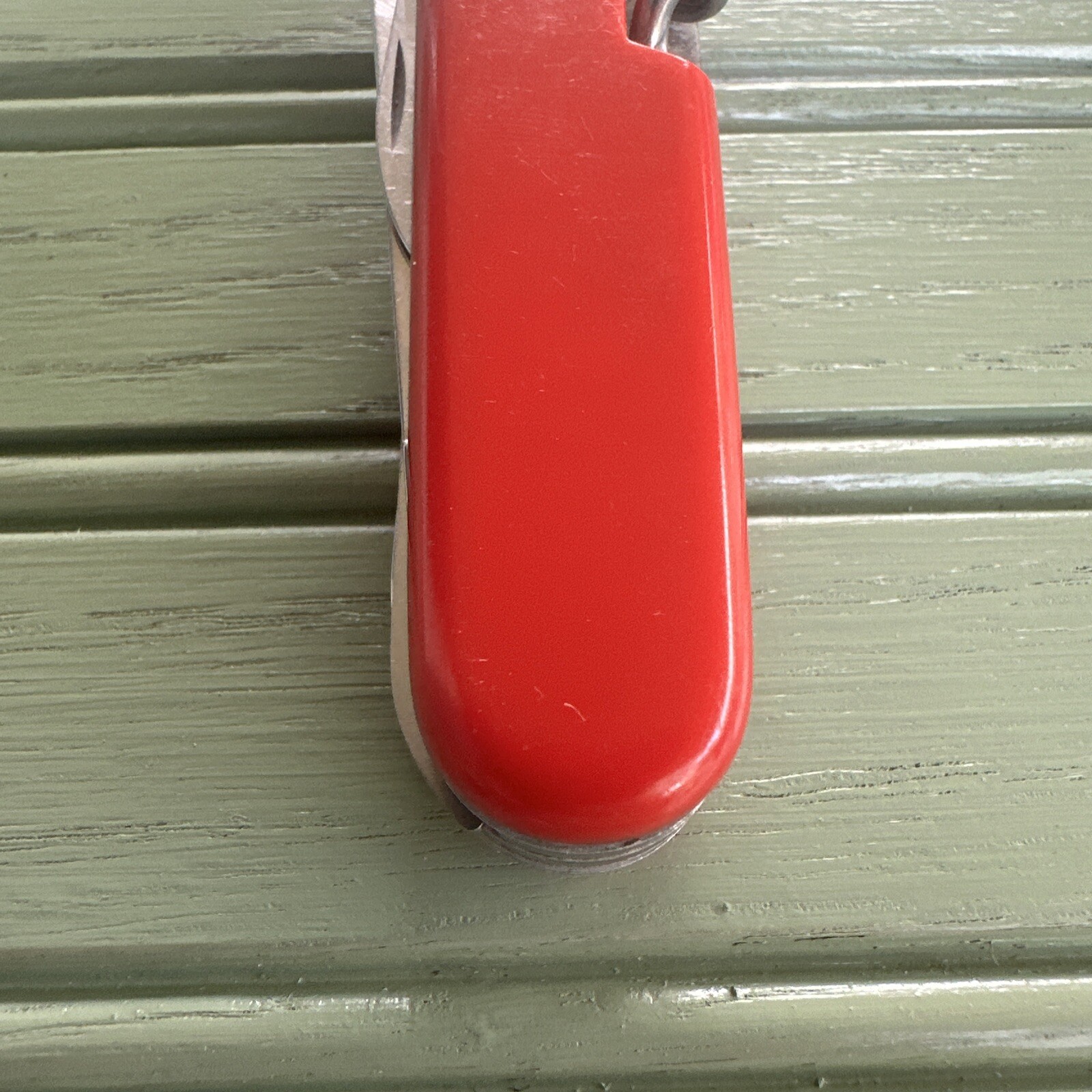 1976-1985 Red Victorinox Huntsman Swiss Army Knife, fish, hike, camp, EDC