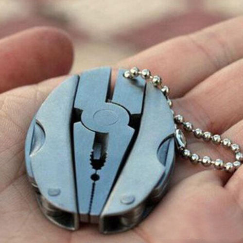 (SALE) Foldaway Multi-Tool Stainless Knife Nylon Sheath (USA SELLER)