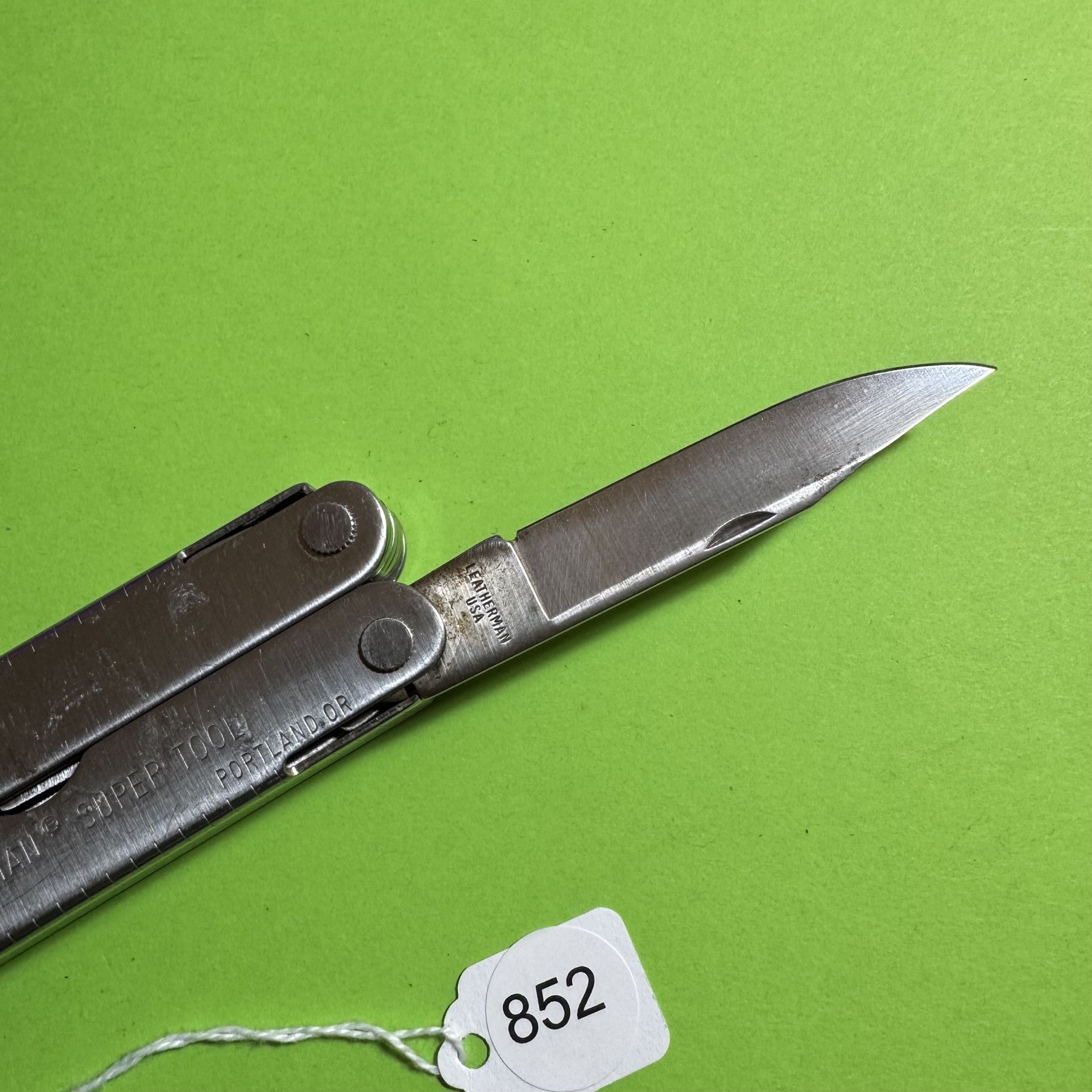 Leatherman Super Tool Plier Multi Tool Pocket Knife Stainless EDC #852