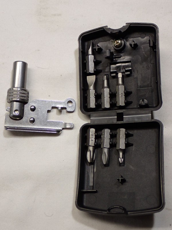 Leatherman PST, Original with leather Sheath & Rare Tool Adapter Kit