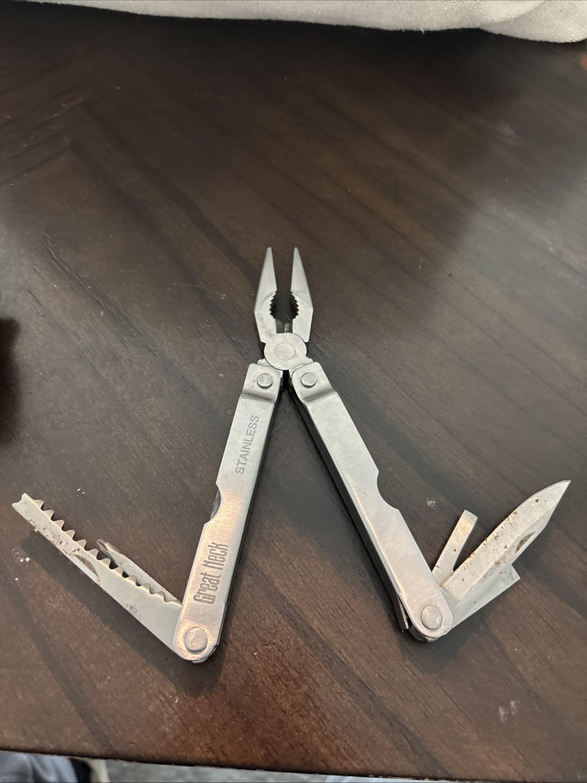Vintage Great Neck Silver Multi-Tool Stainless Steel—