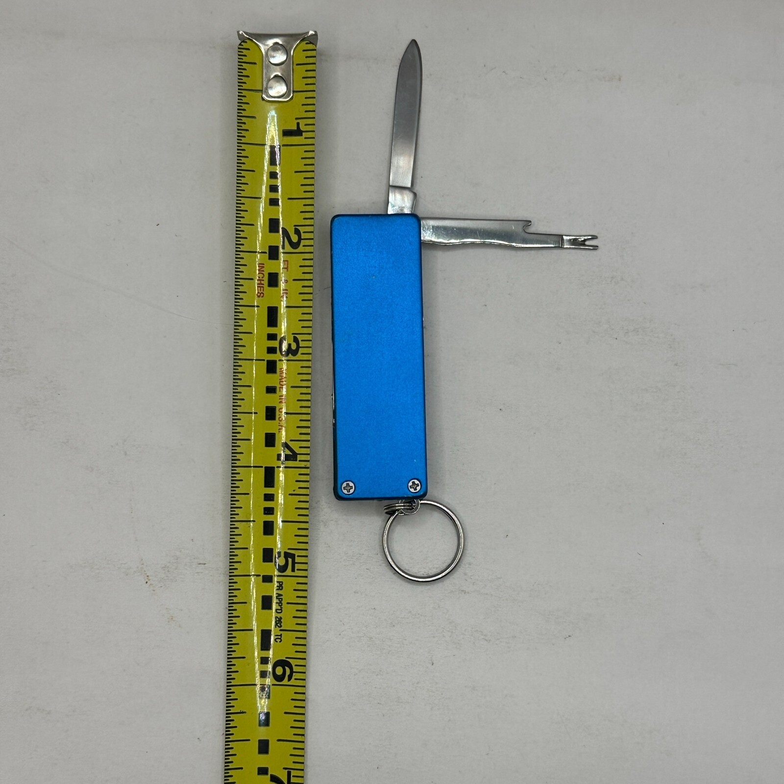 POCKET TOOLS MULTI WALKING GEARS OPEN MULTIFUNCTIONAL MINI KNIFE NAIL CLIPPERS