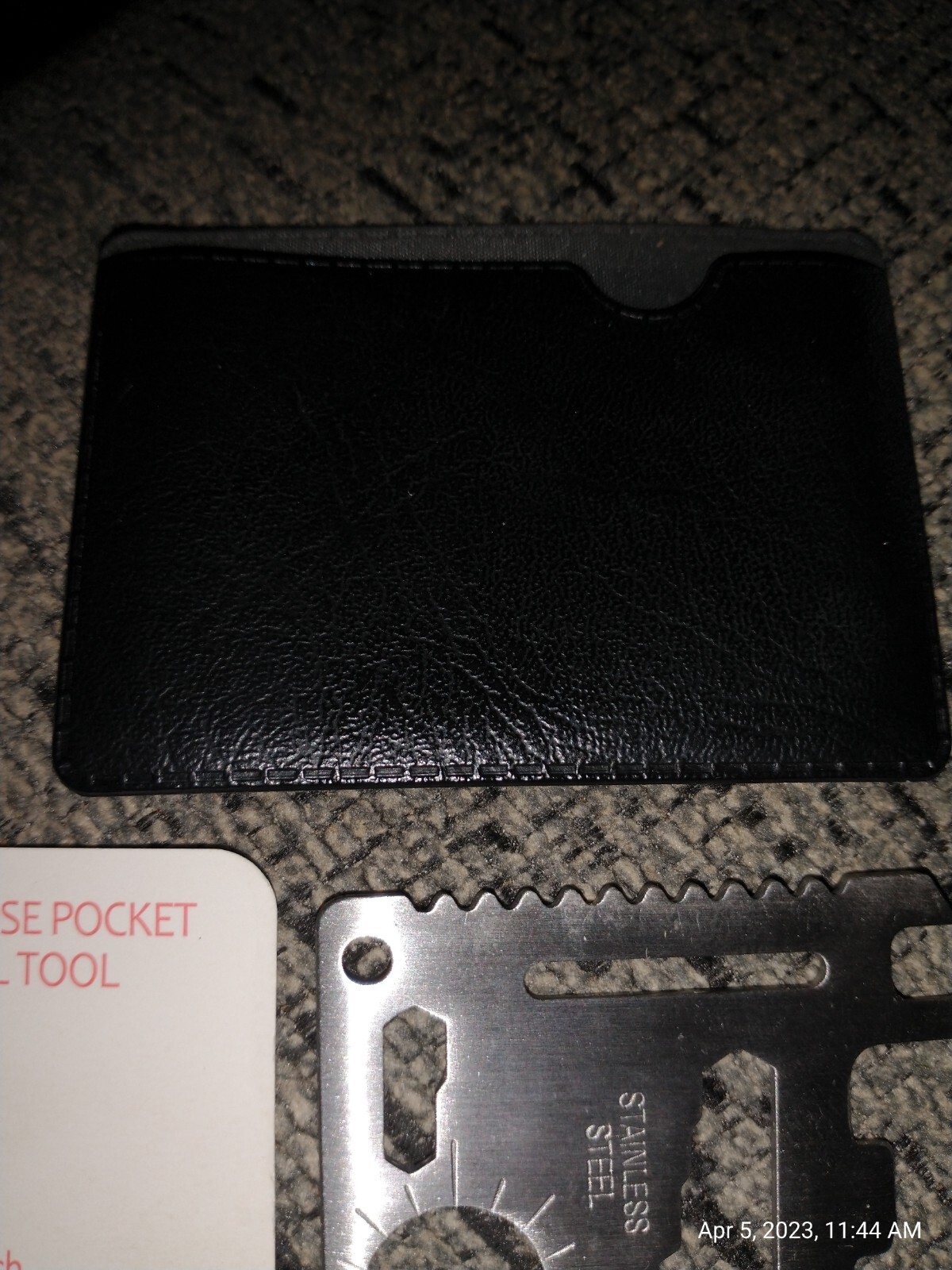 Multi-Purpose Pocket Survival Tool Stainless Steel