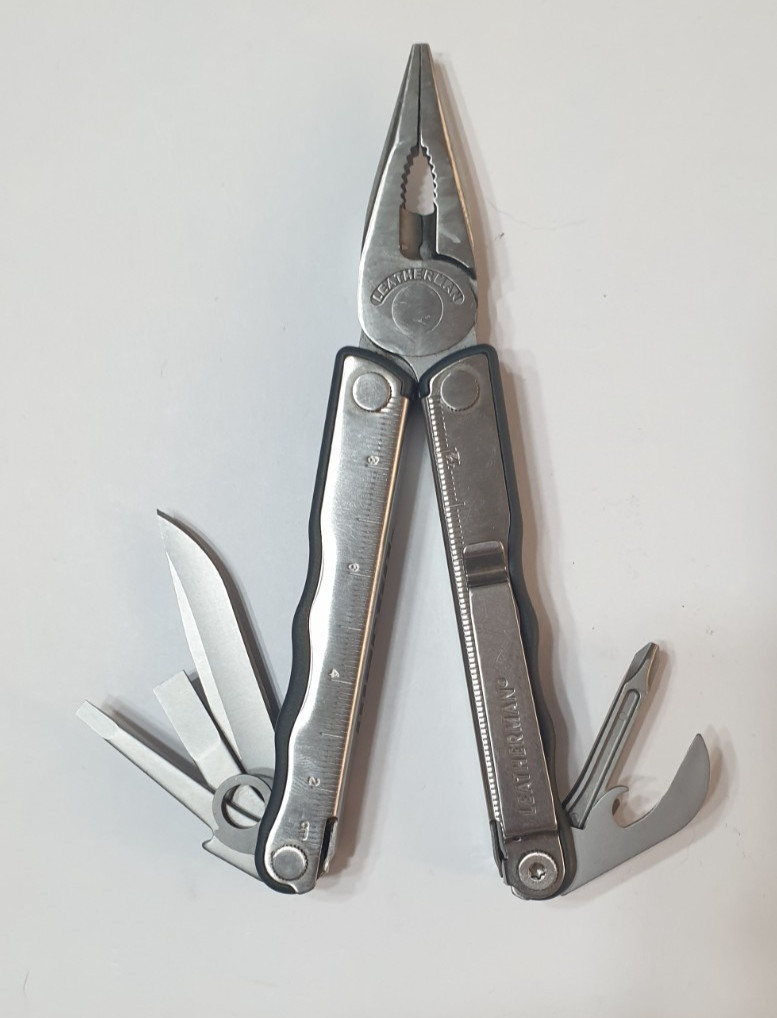 🔥 Leatherman Kick With Clip Multitool Retired Rare Collectable