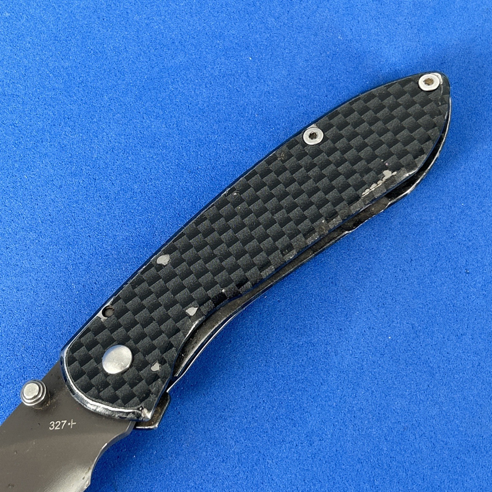 Buck 327 Nobleman Stainless STEEL Linerlock Folding Pocket KNIFE