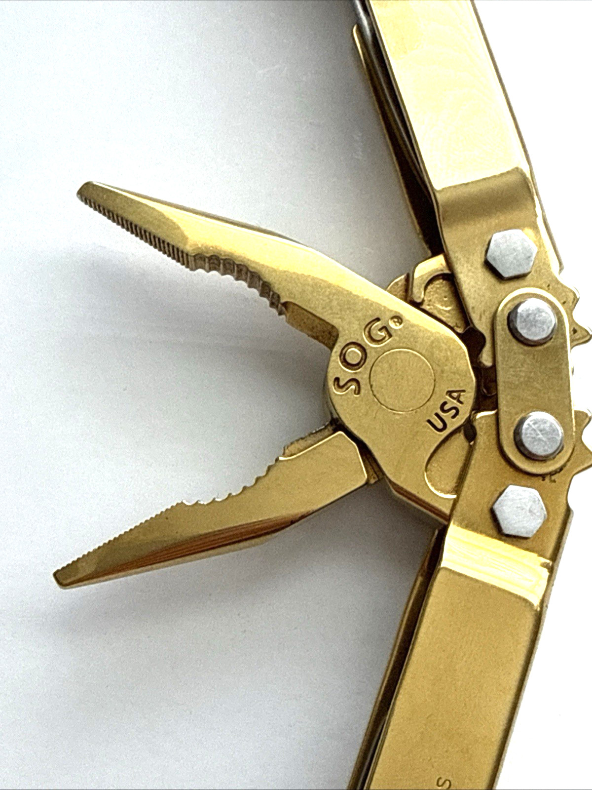 SOG Power Plier Multi-Tool Gold USA