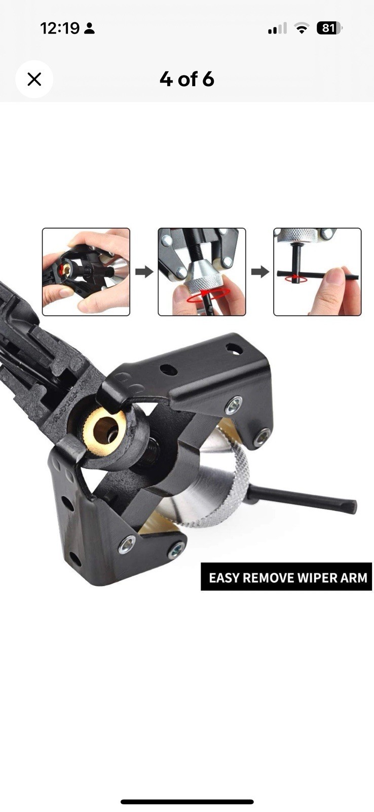 Battery Terminal Puller and Wiper Arm Removal Tool for Easy Maintenance