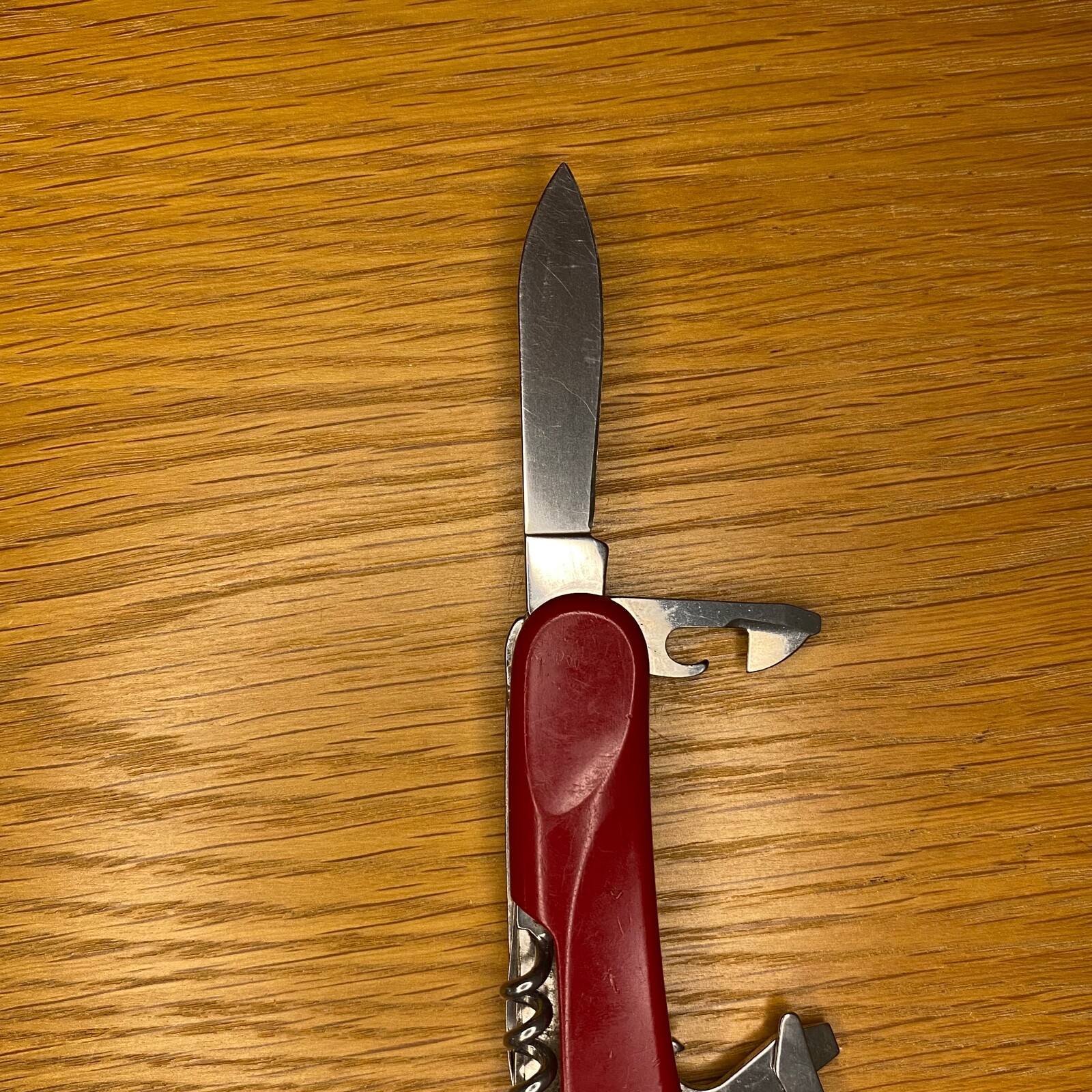 Red Victorinox Evolution 14 Swiss Army Knife- hunting, fishing