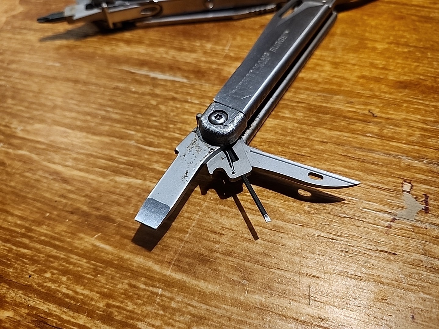 Leatherman Surge Multi-Tool – Used, Stainless Steel, Good Condition, With Pouch