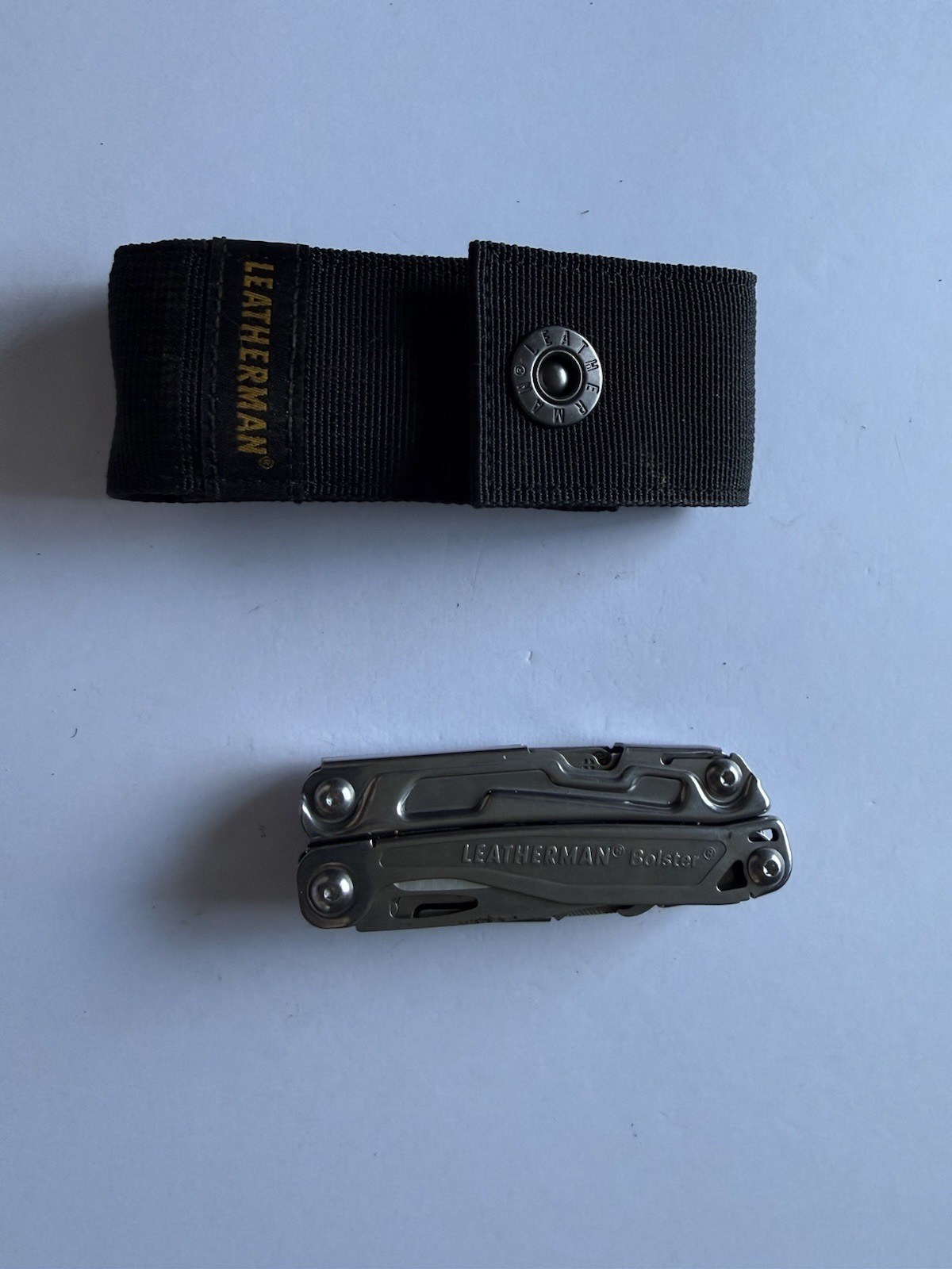 Leatherman Bolster 13 Tool Stainless Steel Multi-Tool! With Sheath!