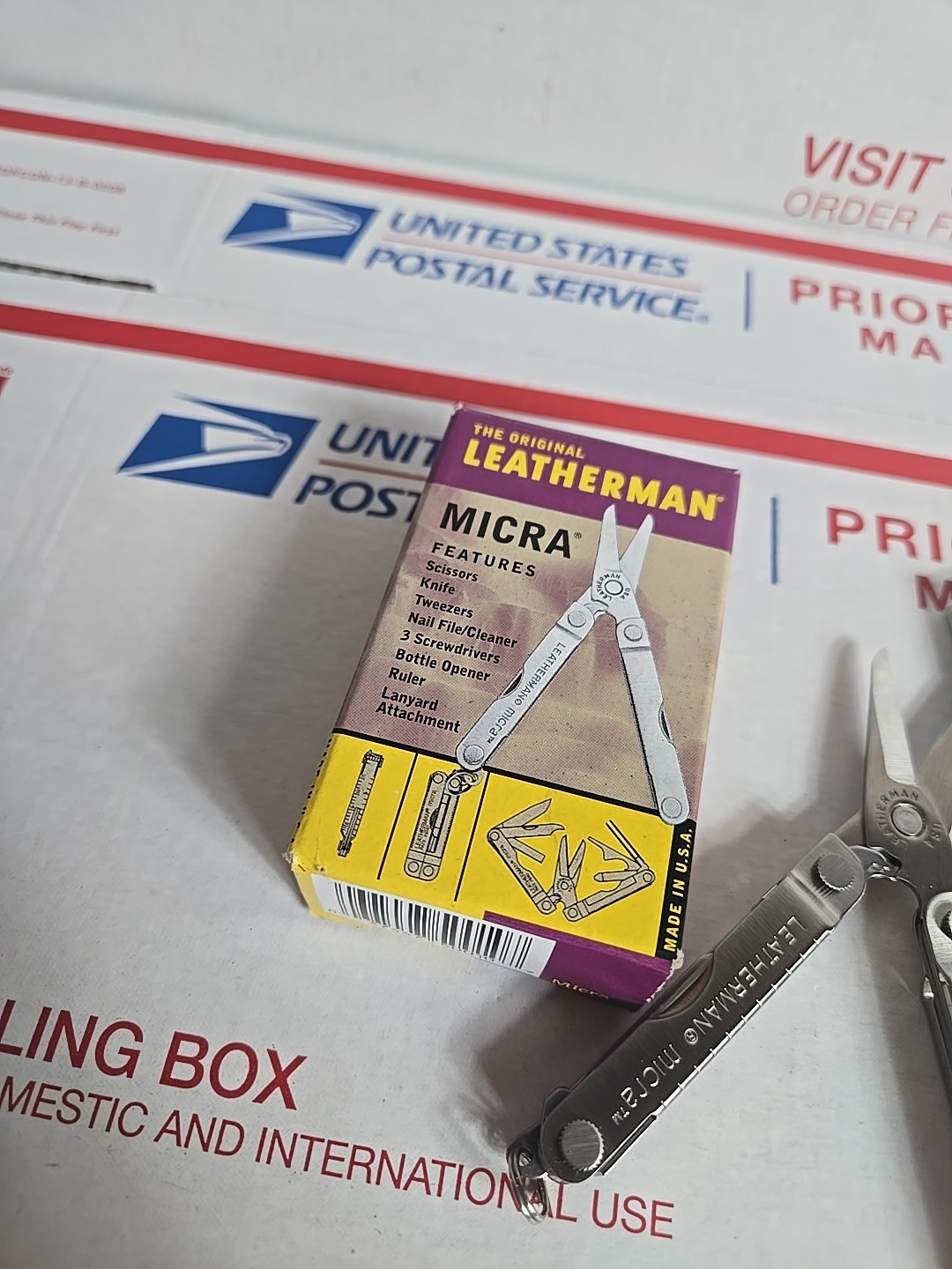 The Original Leatherman Micra Advertising Northrop Grumman Original Box, New