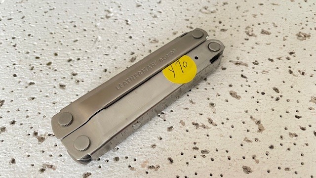 Leatherman BOND Silver Stainless Steel Multi Tool Pliers,Opener Bottle,Nail File