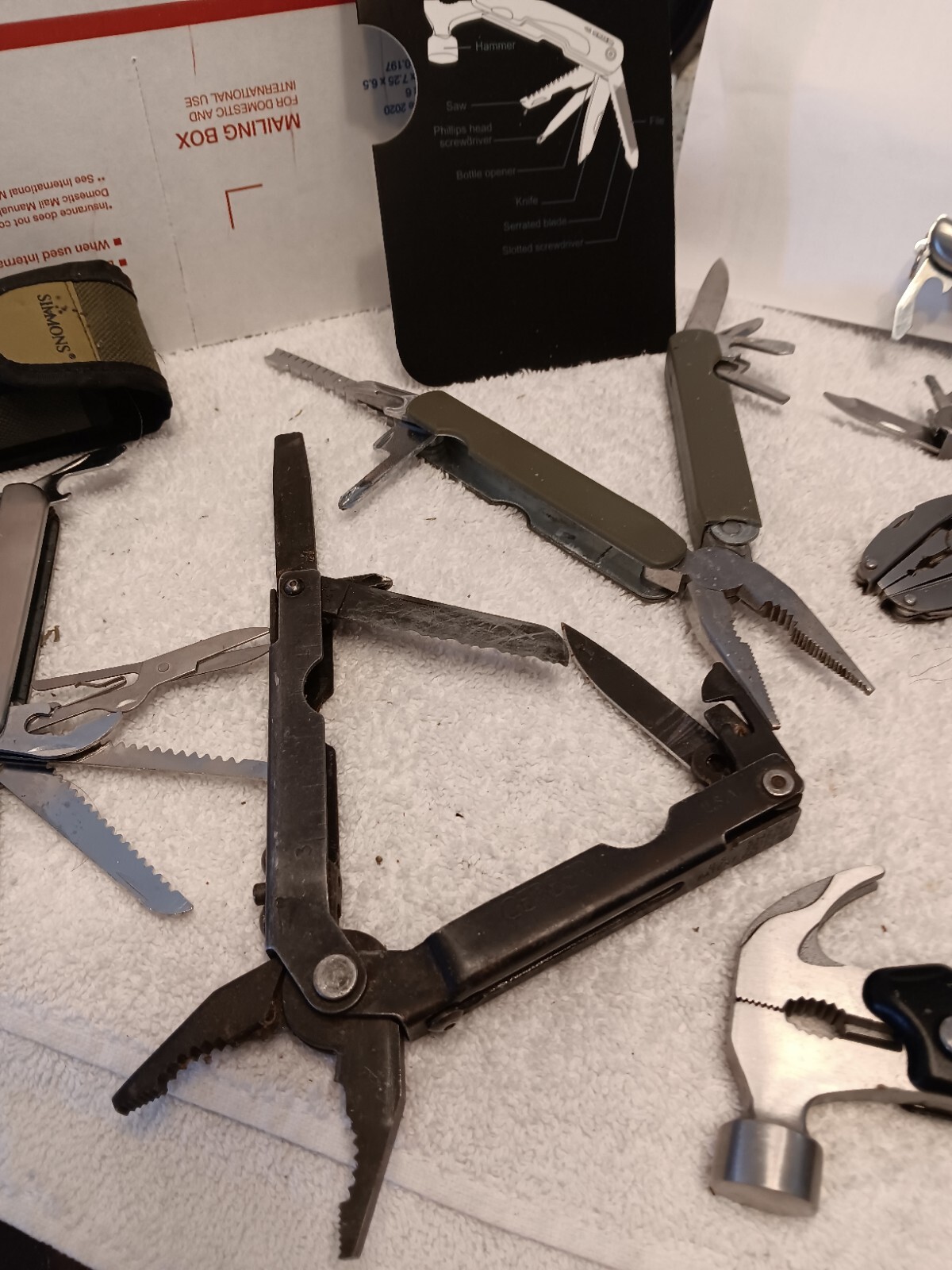 Work Zone Multitool And 6 Other Multiple Utility Tools .7 Total Tools