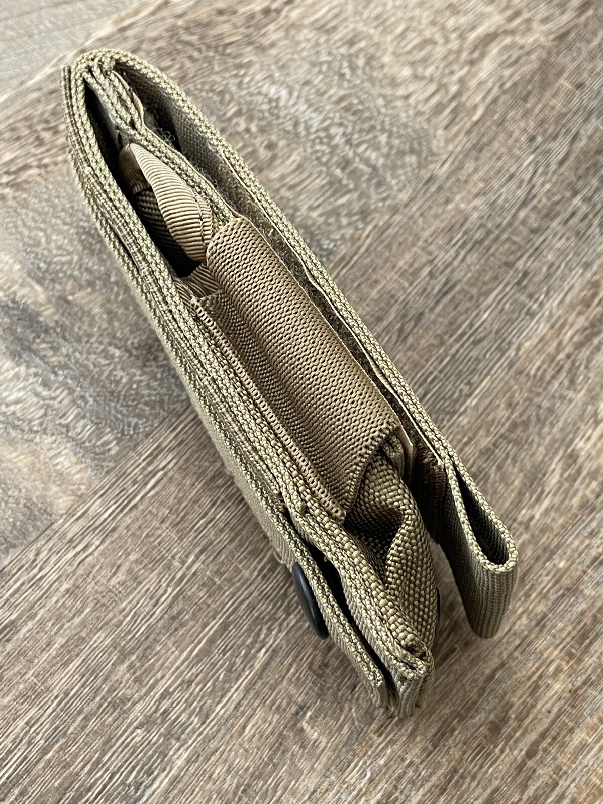 Leatherman MUT w/Titanium Clip multi tool, dark brown molle sheath. Vintage 2013