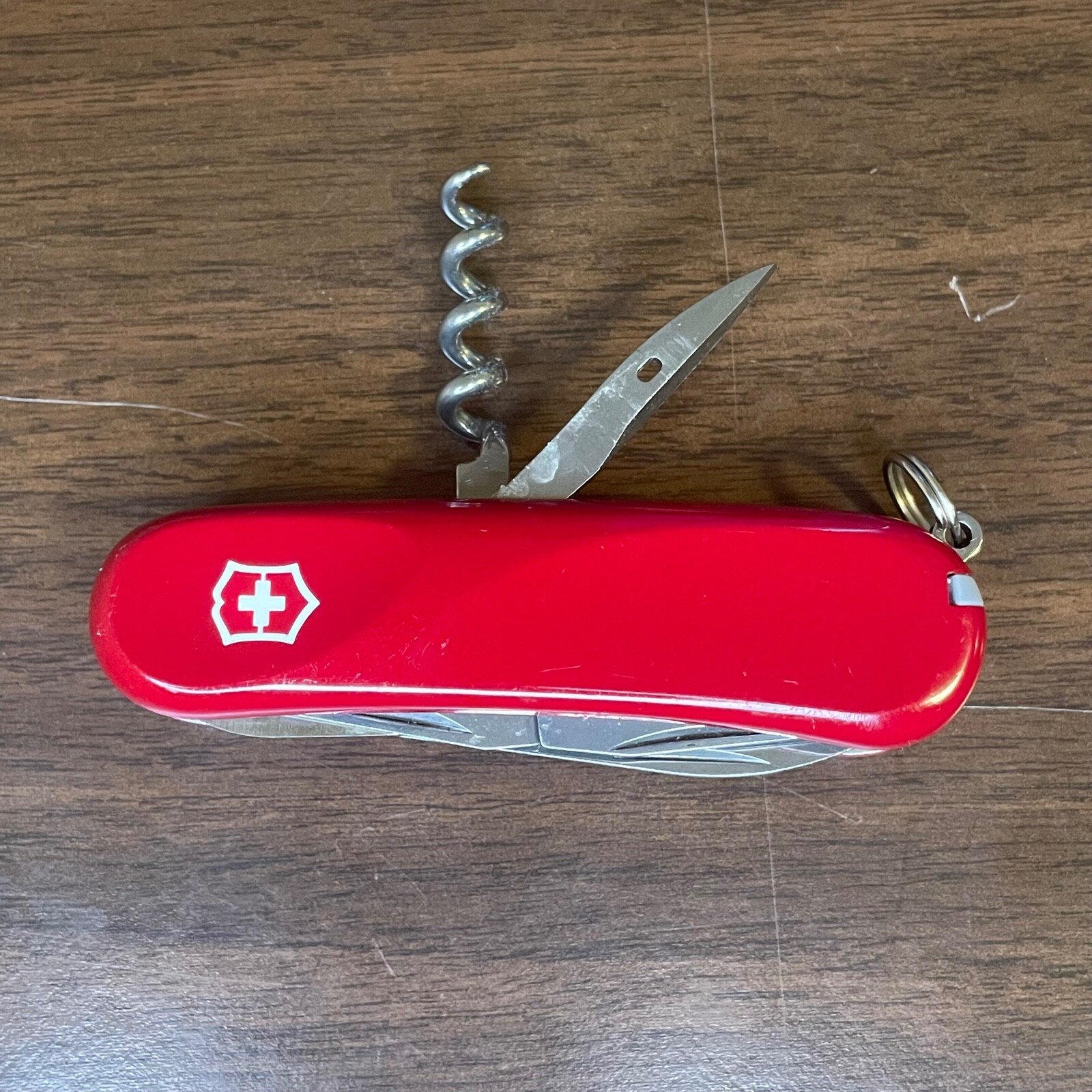 Red Victorinox Evolution 14 Swiss Army Knife- hunting, fishing