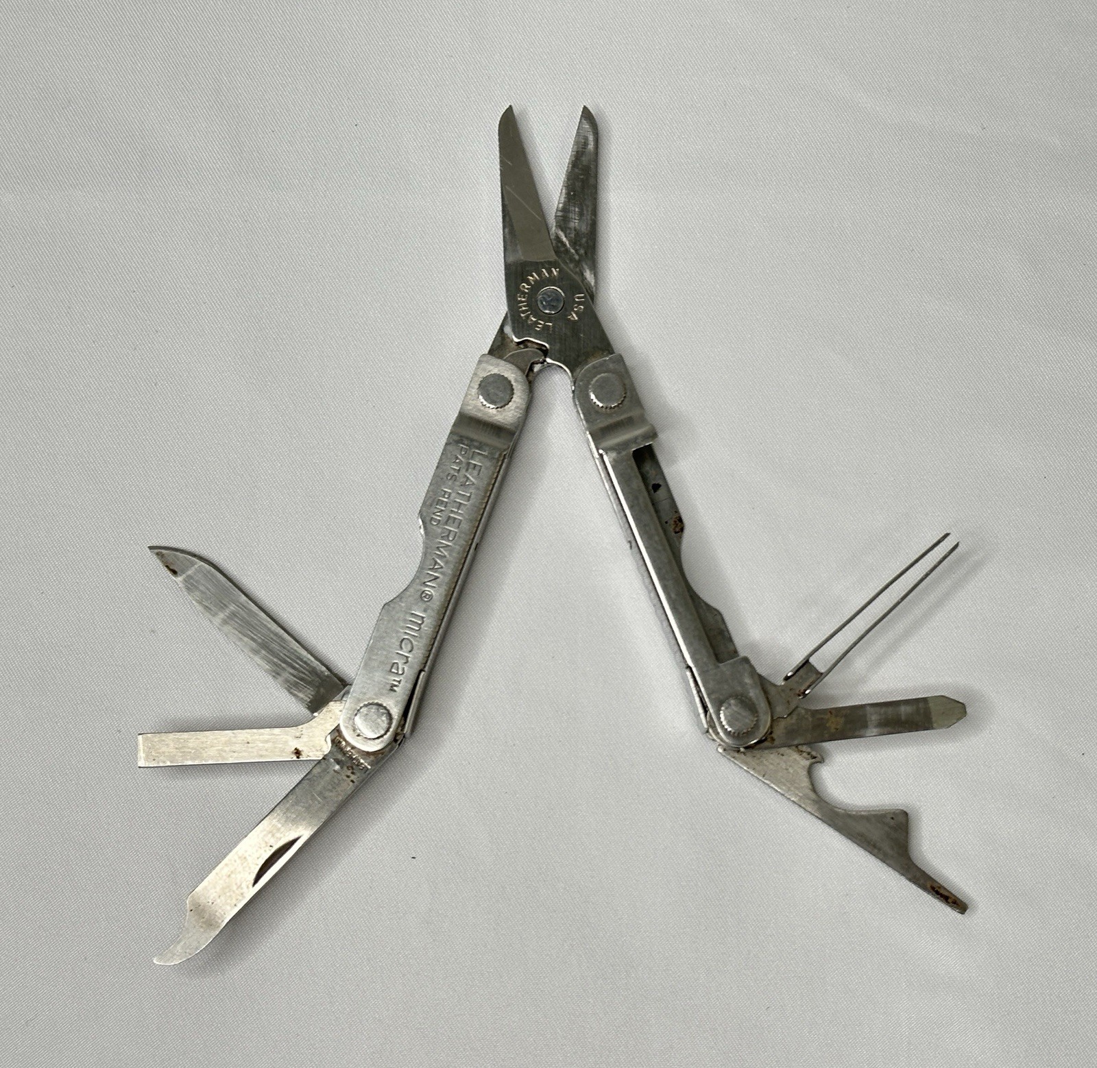 Leatherman Micra Multi-Tool Silver – Great Used Condition!