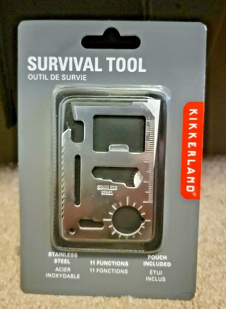 SURVIVAL TOOL KIKKERLAND