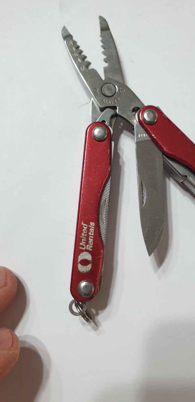 🔥 Leatherman Squirt E4 Stainless Multitool Red Rare Retired Condition