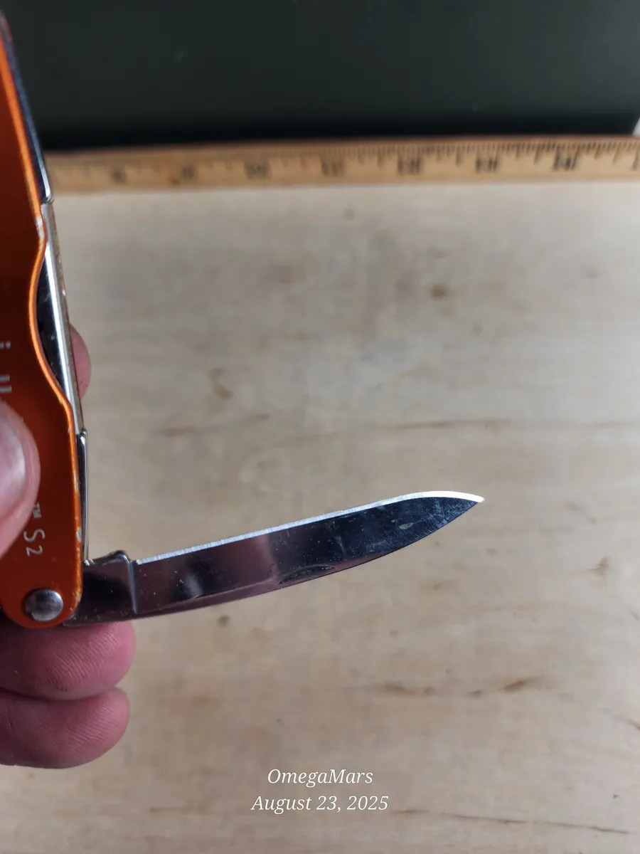 Leatherman S2 #15Gr Light usage