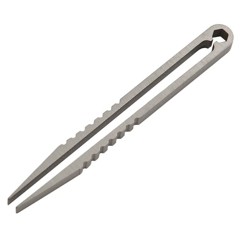 Mini Titanium Alloy Tweezer Socket Outdoor Wrench Tongs Industrial Tweezer Tool
